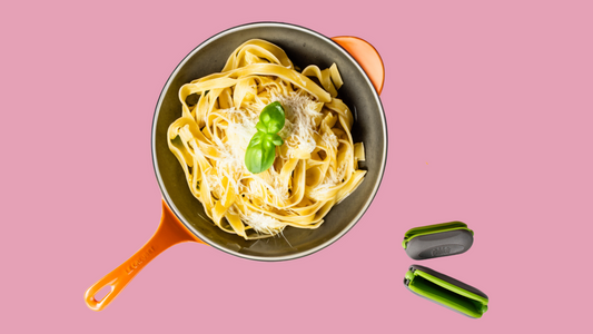 Pasta in a pan
